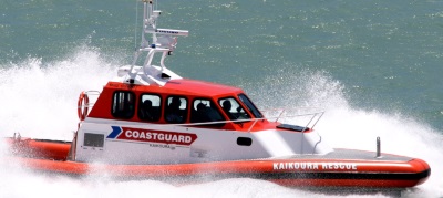 Coastguard Kaikoura rescue vessel