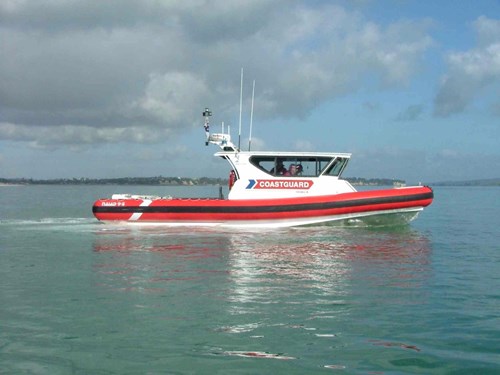howick rescue vessel side