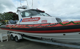 Ōpōtiki businesses fully behind Coastguard efforts out on the water