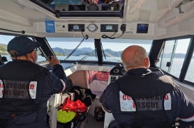 Smoke sighting leads to successful search in the Marlborough Sounds