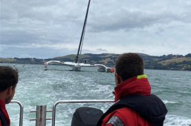 Coastguard Dunedin assist solo sailor in 2024–25 Vendée Globe yacht race