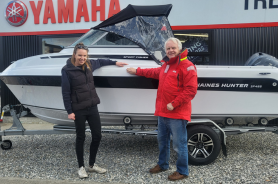 Former jet boat driver wins new boat in Coastguard lottery